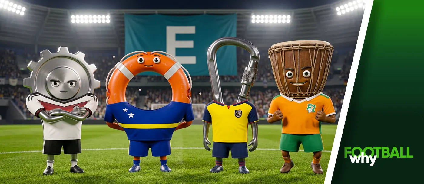 World Cup. Group E. Harbour drills and heavy cranes